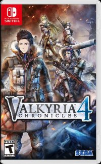 Valkyria Chronicles 4 Nintendo Switch US box art