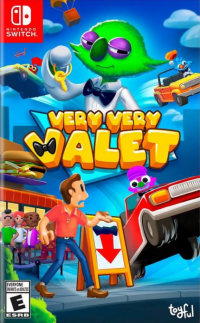 Very Very Valet PAL Nintendo Switch  box art