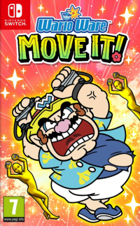 Wario Ware: Move It PAL Nintendo Switch PAL box art