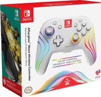 White Wireless Controller Nintendo Switch US box art