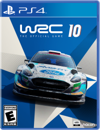WRC 10 Nintendo Switch US box art