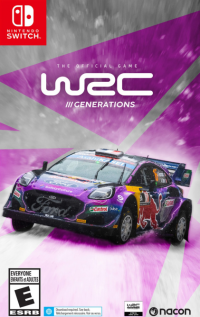 WRC Generations Nintendo Switch box art