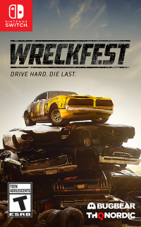 Wreckfest Nintendo Switch US box art