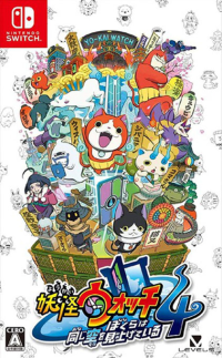 Yo-kai Watch 4++ JP Nintendo Switch JP box art