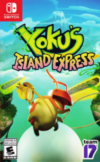 Yoku's Island Express PAL Nintendo Switch PAL box art