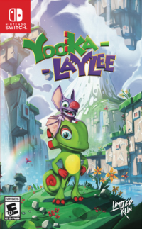 Yooka-Laylee Nintendo Switch  box art
