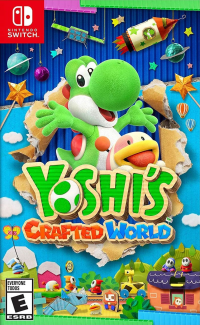 Yoshi's Crafted World Nintendo Switch US box art