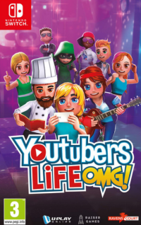 Youtubers Life OMG PAL Nintendo Switch PAL box art