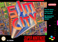 SimCity Super Nintendo US box art