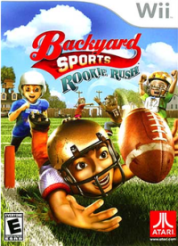 Backyard Sports: Rookie Rush Wii US box art