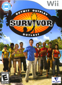 Expeditie Robinson PAL Wii PAL box art