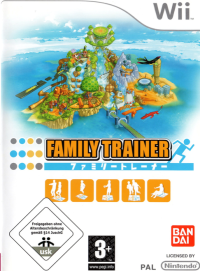 Family Trainer JP Wii JP box art