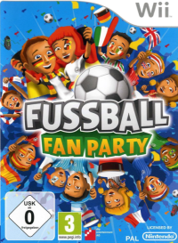 Fantastic Football Fan Party PAL Wii PAL box art