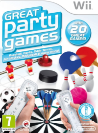 Great Party Games PAL Wii PAL box art