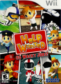 Help Wanted: 50 Wacky Jobs Wii  box art
