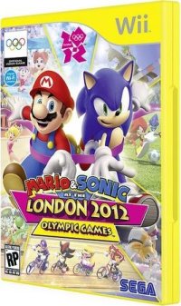 Mario & Sonic at the London 2012 Olympic Games PAL Wii box art