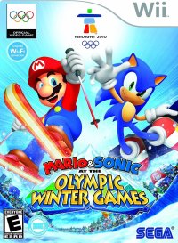 Mario & Sonic at the Olympic Games PAL Wii PAL box art
