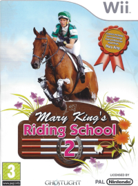 Mary King's Riding School 2 PAL Wii  box art