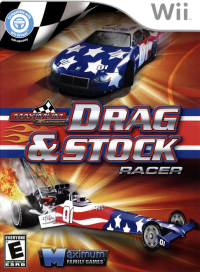 Maximum Racing: Drag & Stock Racer Wii  box art