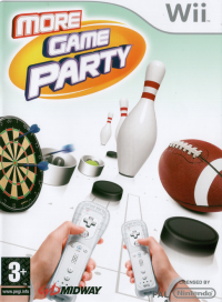 More Game Party PAL Wii box art