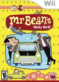 Mr. Bean's Wacky World PAL Wii PAL box art
