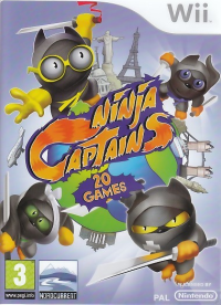 Ninja Captains PAL Wii PAL box art
