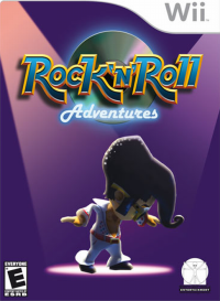 Rock n Roll Adventures Wii US box art