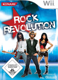 Rock Revolution Wii US box art