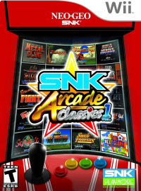 SNK Arcade Classics Volume 1 Wii US box art