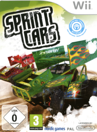 Sprint Cars PAL Wii  box art