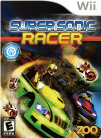 Super Sonic Racer Wii  box art