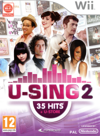 U-Sing 2 PAL Wii PAL box art