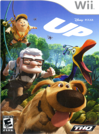 Up PAL Wii box art