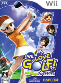 We Love Golf JP Wii  box art
