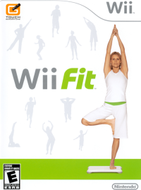 Wii Fit Wii US box art
