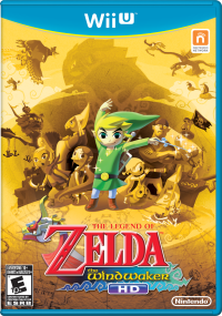 Zelda Wind Waker HD Wii U US box art