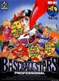 Baseball Stars Professional JP Neo Geo AES JP box art