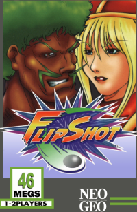 Battle Flip Shot Neo Geo US box art