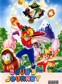 Blue's Journey Neo Geo AES US box art