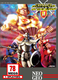 Crossed Swords 2 Neo Geo US box art