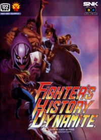 Fighter's History Dynamite JP Neo Geo AES JP box art