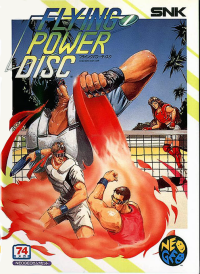 Flying Power Disc JP Neo Geo AES JP box art