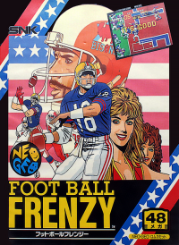 Football Frenzy Neo Geo US box art