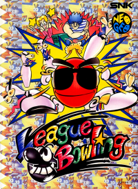League Bowling JP Neo Geo AES JP box art