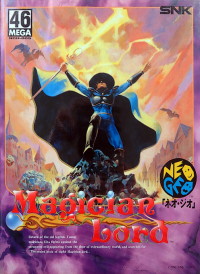 Magician Lord JP Neo Geo AES JP box art