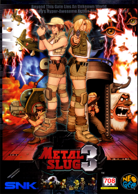 Metal Slug 3 JP Neo Geo AES JP box art