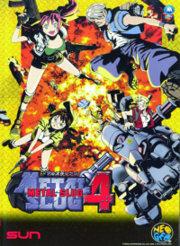 Metal Slug 4 JP Neo Geo AES JP box art