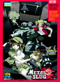 Metal Slug 5 JP Neo Geo AES JP box art