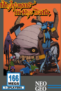Nightmare in the Dark Neo Geo US box art
