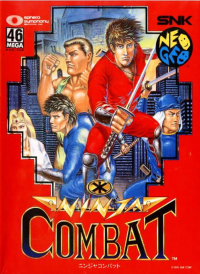 Ninja Combat JP Neo Geo AES JP box art